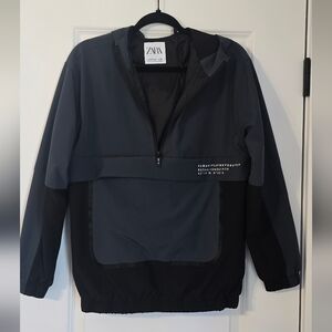 Zara Boys Half Zip Windbreaker